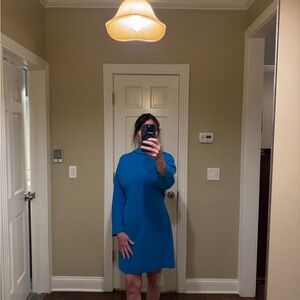 “ALC Blue Long Sleeve Dress”